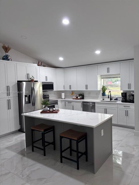 Furnished interior view inside a new home in , Dunnellon (Image 12).