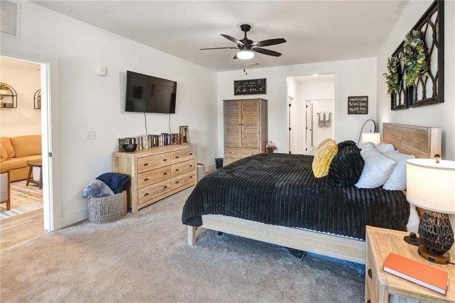 Furnished interior view inside a new home in , Cumming (Image 32).