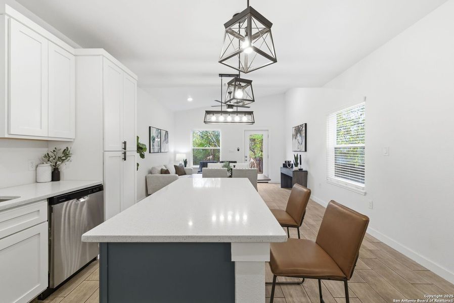 Furnished interior view inside a new home in , San Antonio (Image 12).