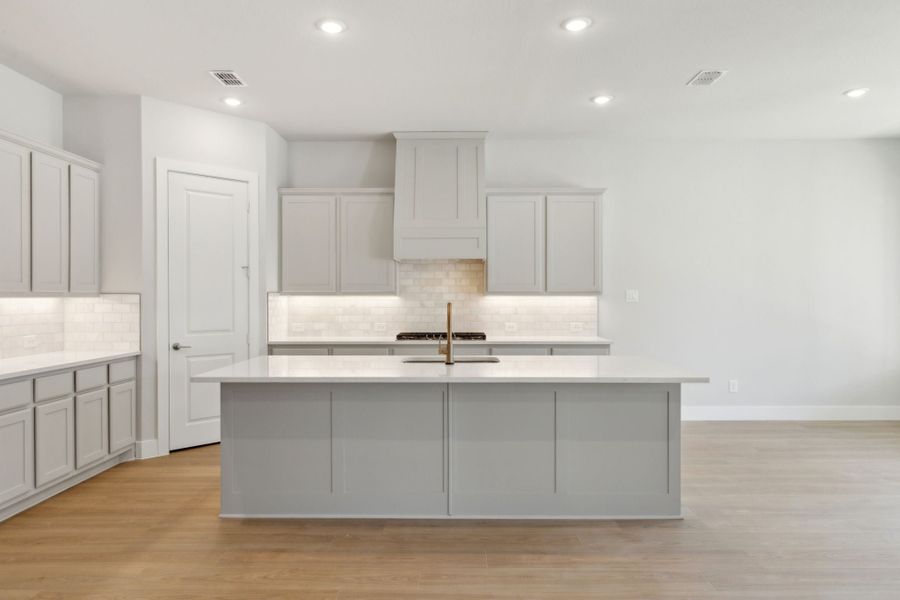 Furnished interior view inside a new home in Painted Tree Lakeside, McKinney (Image 5).