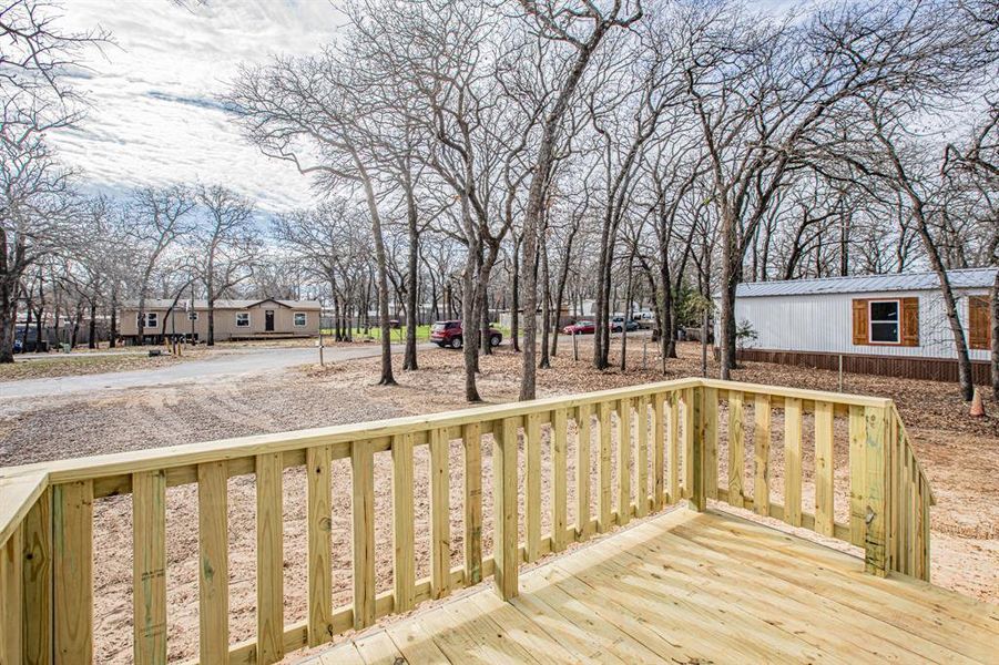 View of deck View of deck