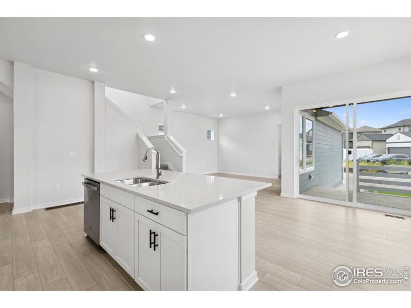 Furnished interior view inside a new home in Kinston Cottage, Loveland (Image 8).