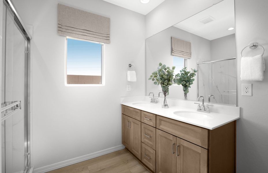 Representative furnished interior of a home built from the Vervain by Pulte Homes in Hayden Estates, Buckeye (Image 11).