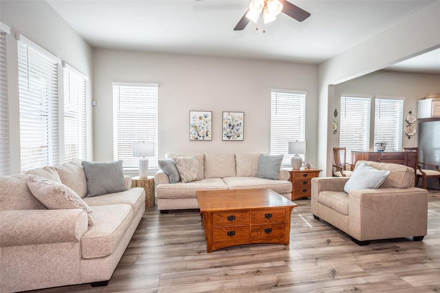 Furnished interior view inside a new home in Liberty Pointe, Gainesville (Image 37).