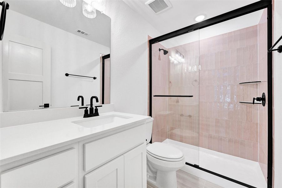 Furnished interior view inside a new home in Cross Creek West, Fulshear (Image 13).
