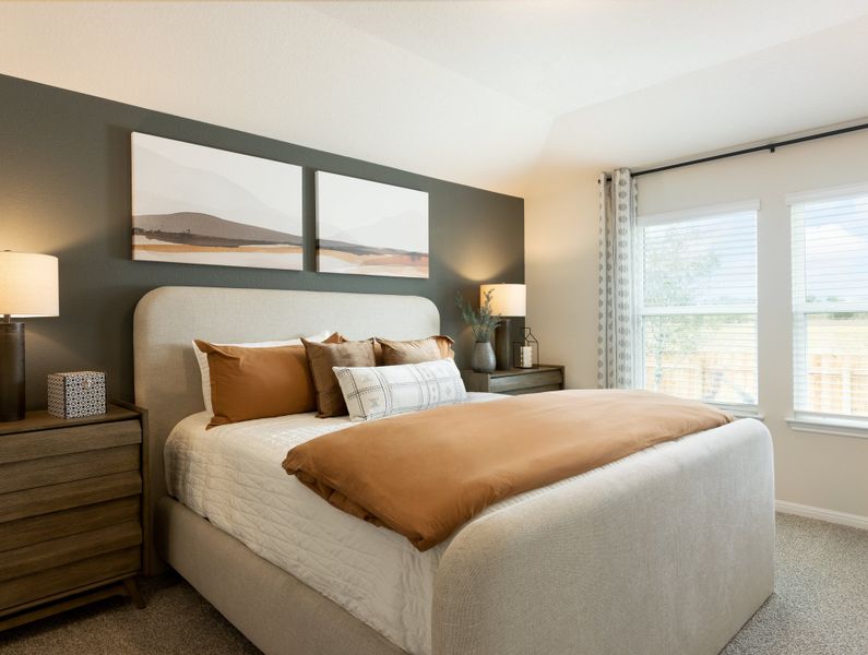 Furnished interior view inside a new home in Eastern Wells, Jarrell (Image 8).