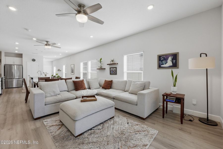 Furnished interior view inside a new home in , Fernandina Beach (Image 28).