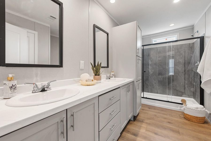 Furnished interior view inside a new home in , Caldwell (Image 17).