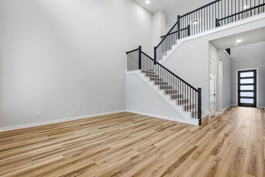 Spacious, unfurnished interior of a new home in Wolf Ranch, Georgetown (Image 37). Spacious, unfurnished interior of a new home in Wolf Ranch, Georgetown (Image 37).