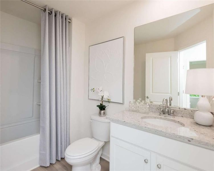 Furnished interior view inside a new home in Riverside, Conyers (Image 33).