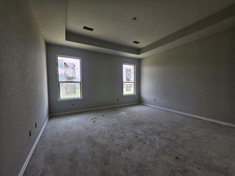 In-progress construction of a new home in The Hollow, Ennis, TX (Image 5).