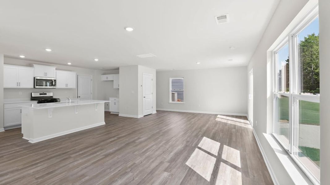 Spacious, unfurnished interior of a new home in Durbin Meadows, Fountain Inn (Image 22). Spacious, unfurnished interior of a new home in Durbin Meadows, Fountain Inn (Image 22).