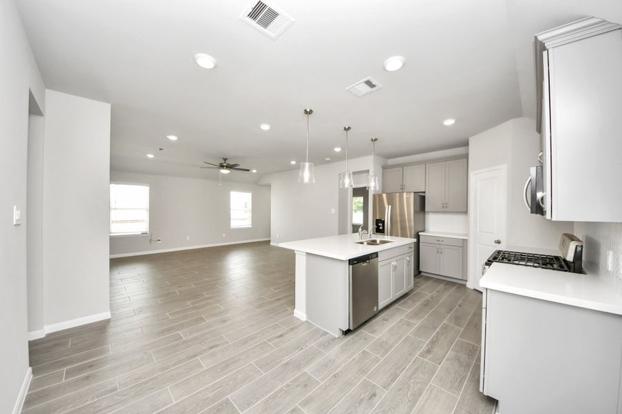 Furnished interior view inside a new home in Montgomery Ridge, Montgomery (Image 7).