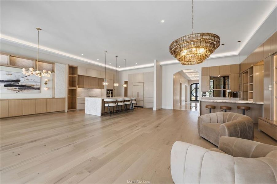 Furnished interior view inside a new home in , Bryan (Image 30).