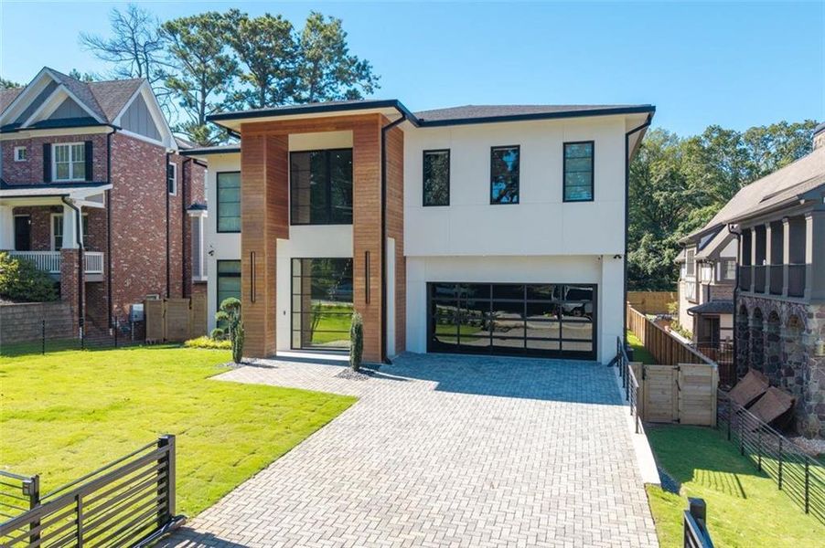 Front exterior of a new home in , Atlanta, GA, highlighting curb appeal (Image 2).
