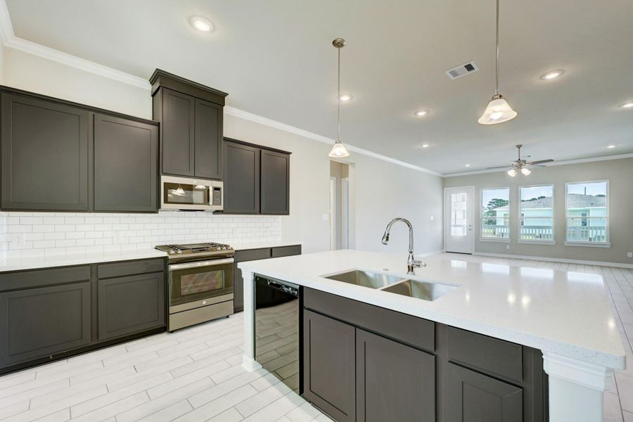 Completed home same floor plan