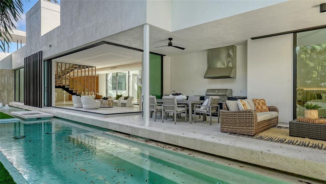 Exterior details and patio area of a home in , Sarasota (Image 33). Exterior details and patio area of a home in , Sarasota (Image 33).