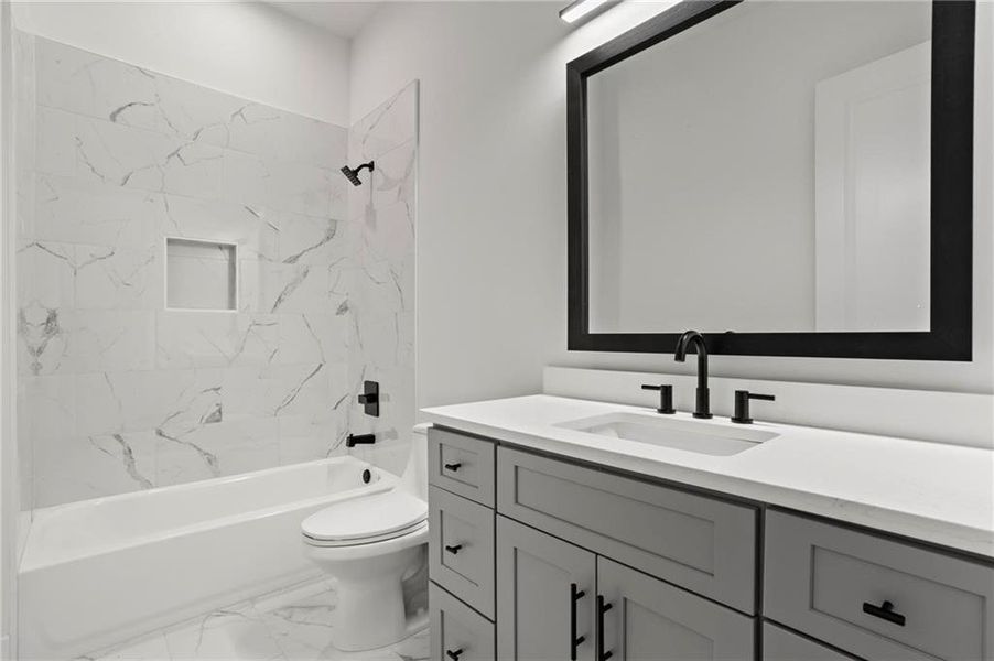 Furnished interior view inside a new home in , Jasper (Image 15).