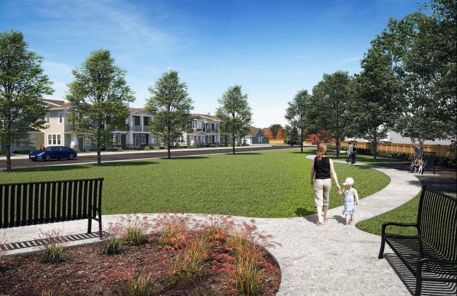 Townbridge Castlewood Streetscape Townbridge Castlewood Streetscape