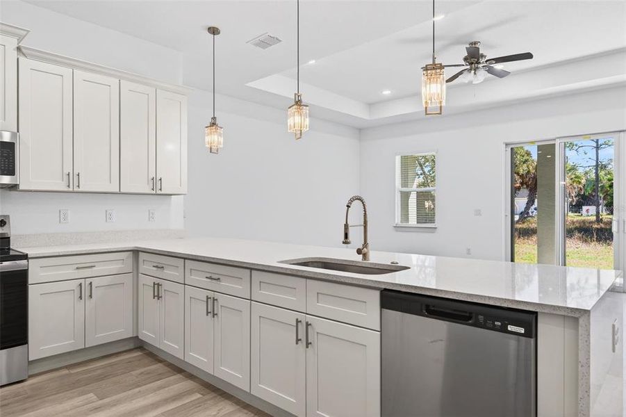 Furnished interior view inside a new home in , North Port (Image 5). Furnished interior view inside a new home in , North Port (Image 5).