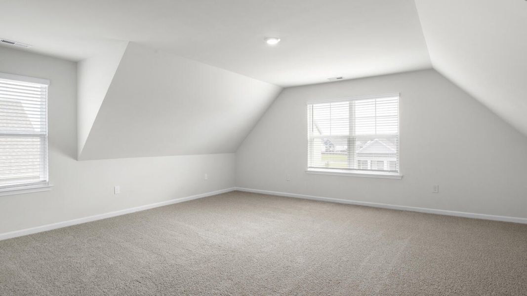 Spacious, unfurnished interior of a new home in Surfside Landing, Hubert (Image 34). Spacious, unfurnished interior of a new home in Surfside Landing, Hubert (Image 34).