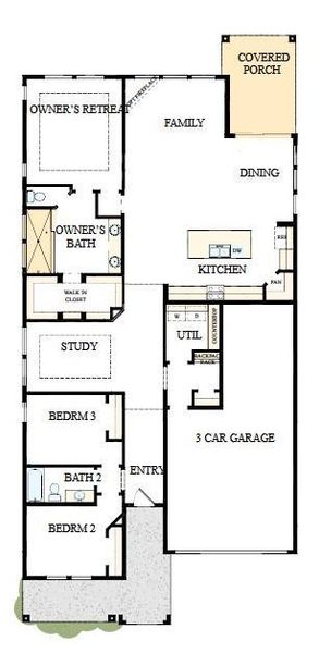 The success of a floor plan is the way you can move through it…You’ll be amazed at how well this home lives…We call it traffic patterns.