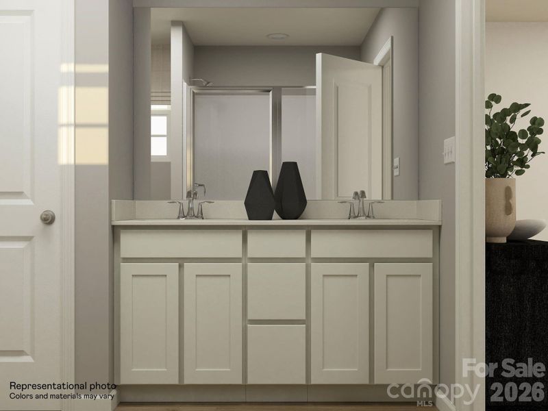 Furnished interior view inside a new home in Sullivan Farm, Statesville (Image 8).