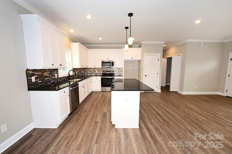 Furnished interior view inside a new home in , Hickory (Image 12).