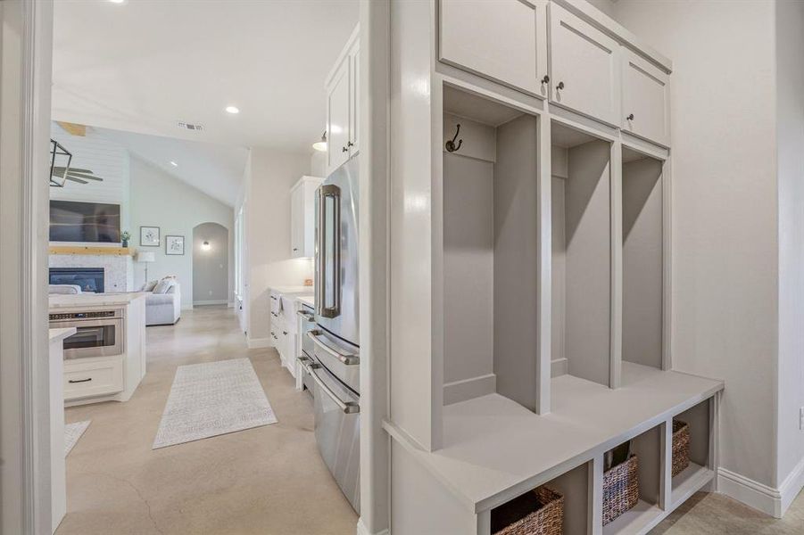 Furnished interior view inside a new home in , Bluff Dale (Image 10).