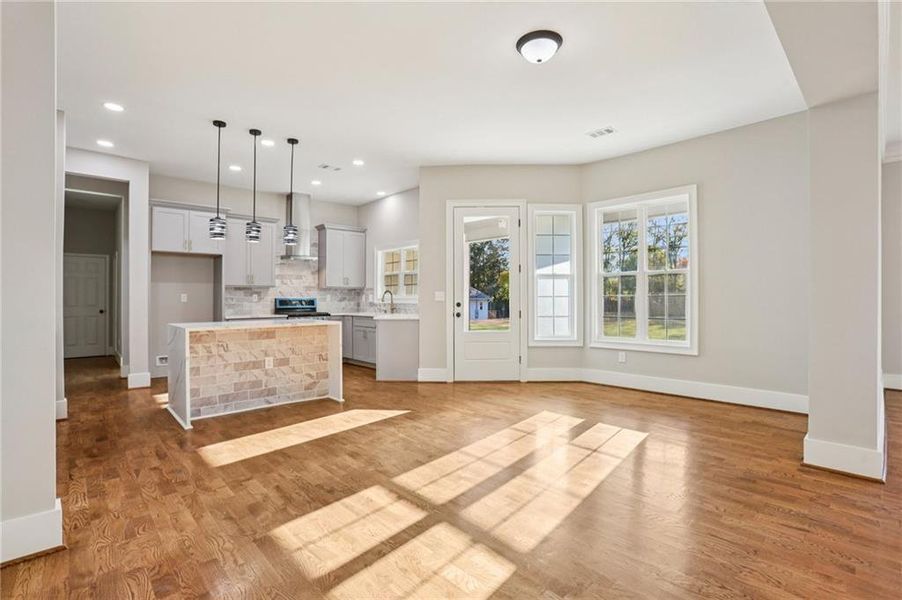 Spacious, unfurnished interior of a new home in , Lilburn (Image 33).