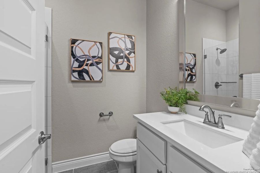 Furnished interior view inside a new home in Legacy at Lake Dunlap, New Braunfels (Image 7).