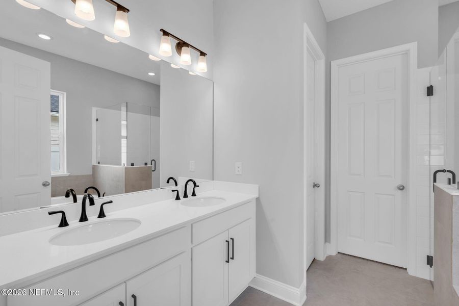 Furnished interior view inside a new home in , Jacksonville (Image 8). Furnished interior view inside a new home in , Jacksonville (Image 8).