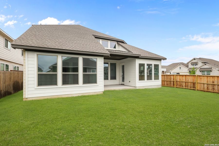Exterior details and patio area of a home in Megan's Landing, Castroville (Image 30).