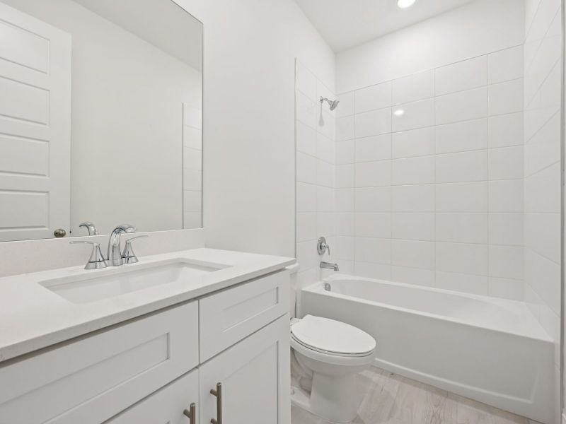 Furnished interior view inside a new home in Brystol at Wylder - Reserve Series, Port St. Lucie (Image 10).