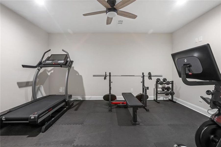 Furnished interior view inside a new home in , Milton (Image 13).