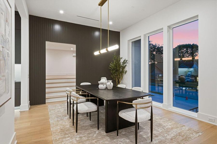 Furnished interior view inside a new home in , Houston (Image 6).