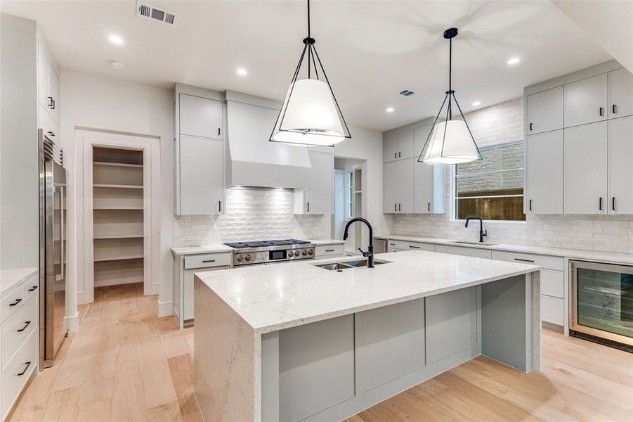 Furnished interior view inside a new home in , Fort Worth (Image 9).