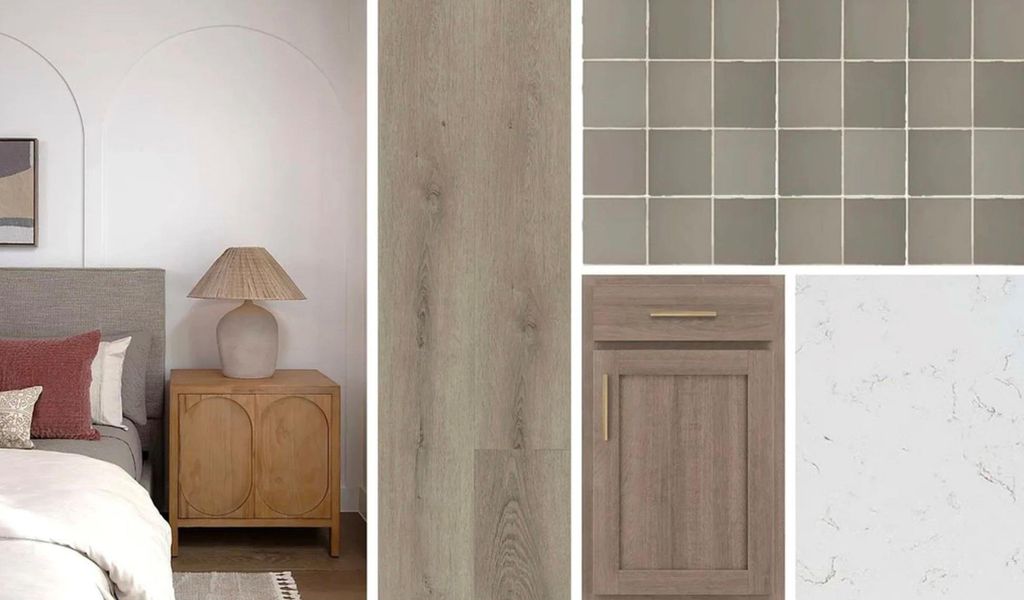 Sample of building materials used in homes in Berry Creek Highlands, Georgetown (Image 4).