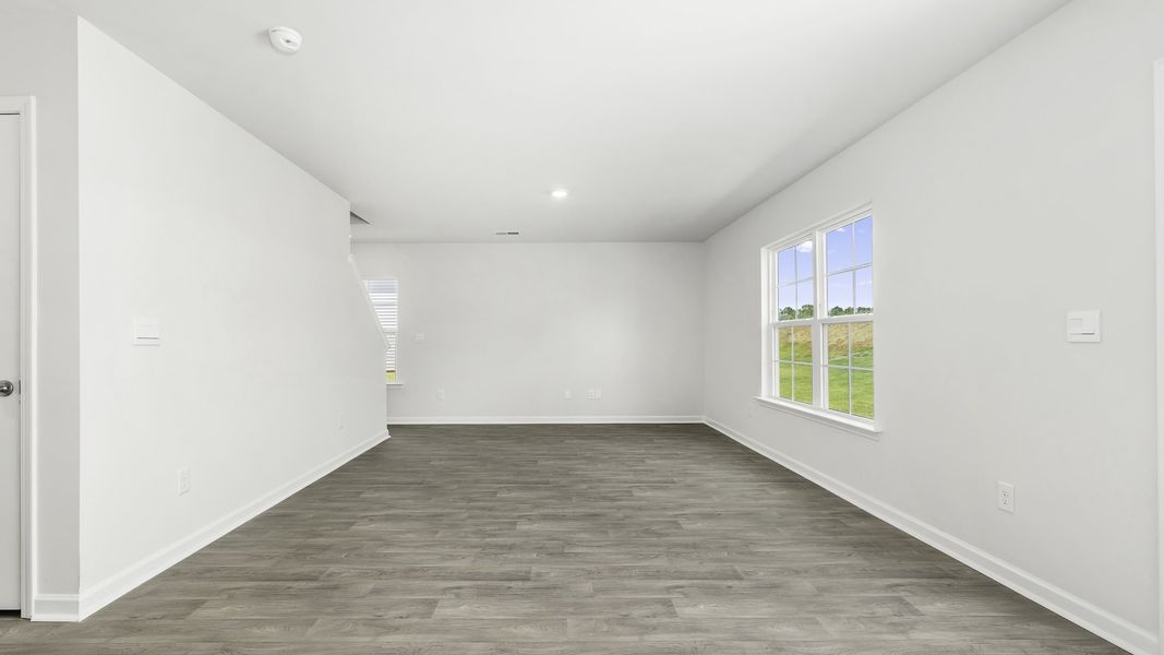 Spacious, unfurnished interior of a new home in Collett Farm, Trinity (Image 15). Spacious, unfurnished interior of a new home in Collett Farm, Trinity (Image 15).