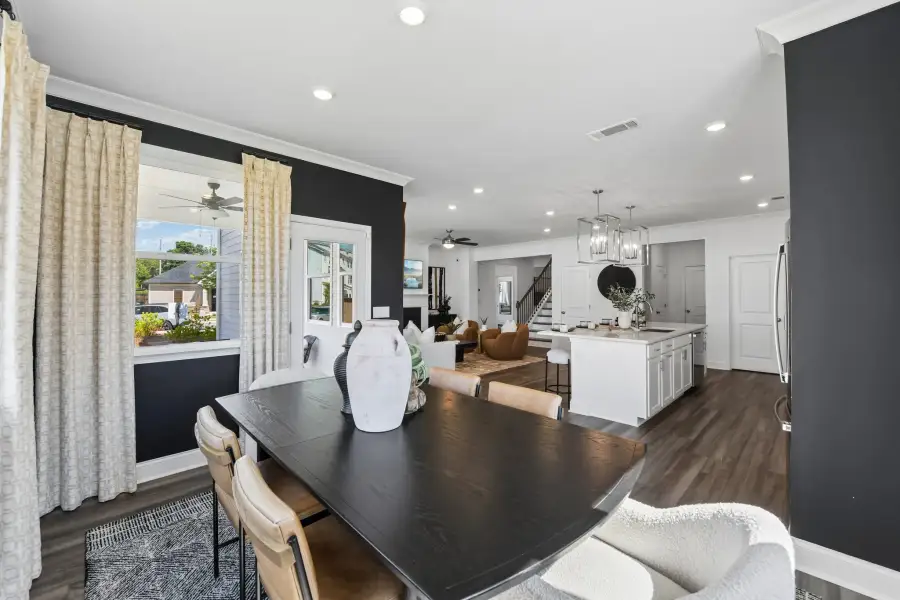 Furnished interior view inside a new home in Nichols Farm, Dacula (Image 15).