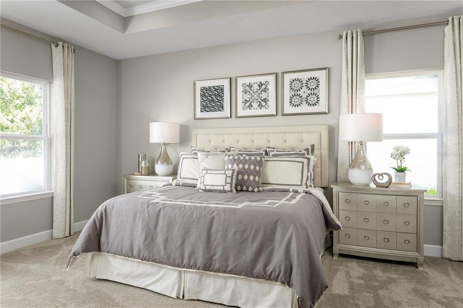 Furnished interior view inside a new home in Ashton Covey, Winter Haven (Image 13).