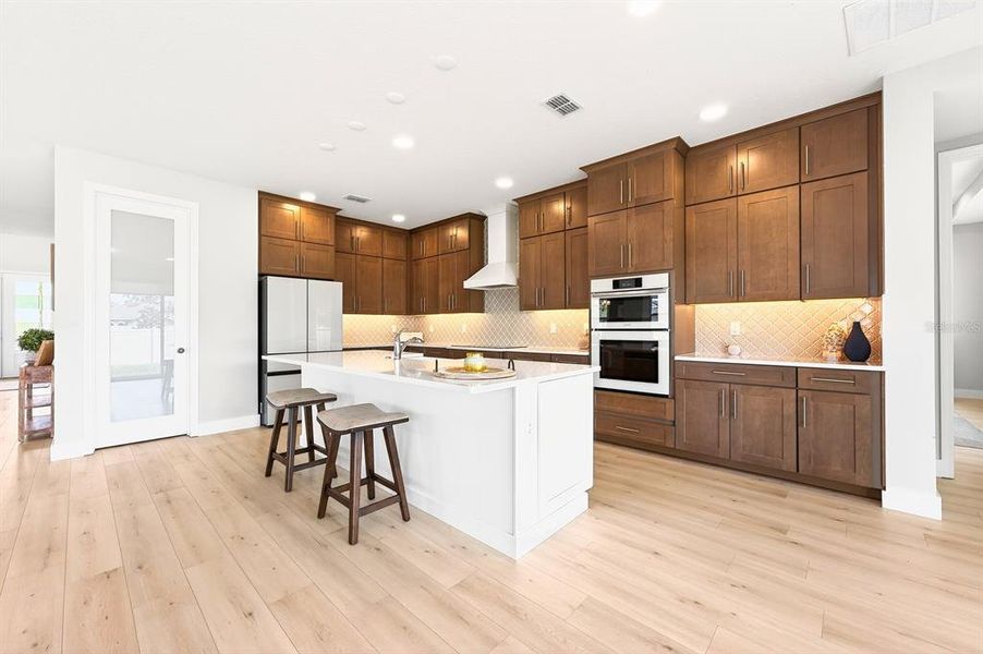 Furnished interior view inside a new home in , Oviedo (Image 18).