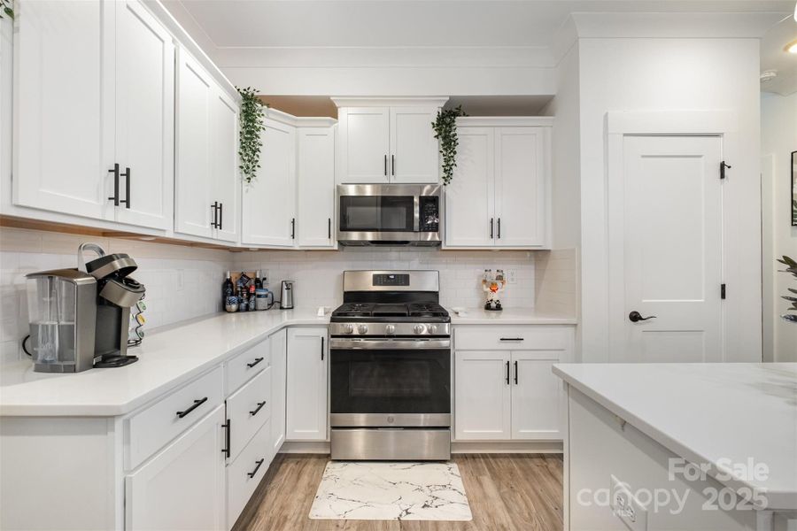 Furnished interior view inside a new home in , Clover (Image 39).