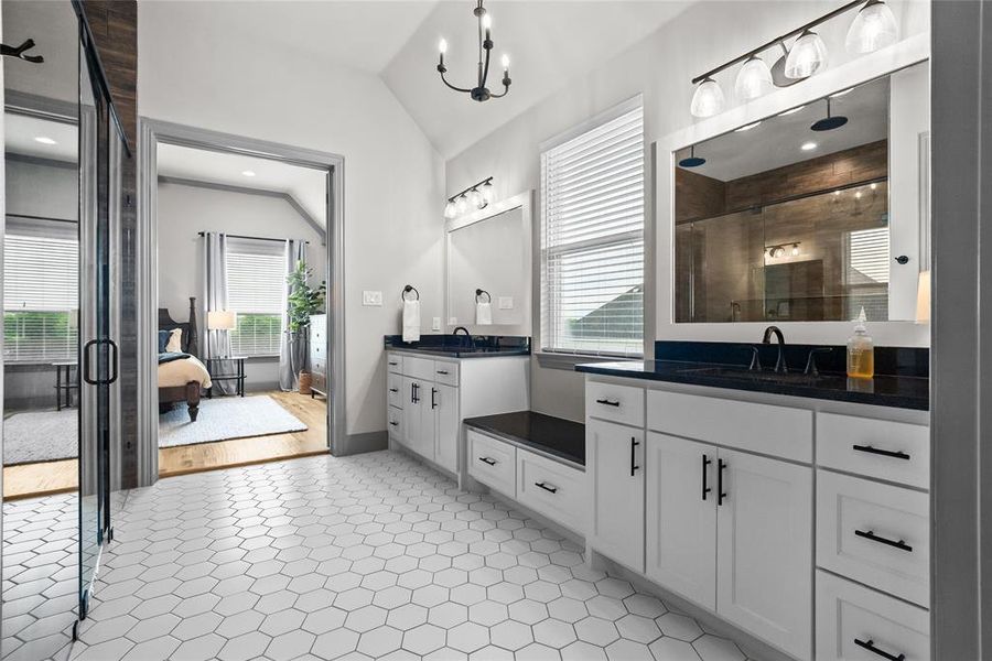 Furnished interior view inside a new home in Woodland Meadows, Fort Worth (Image 10).