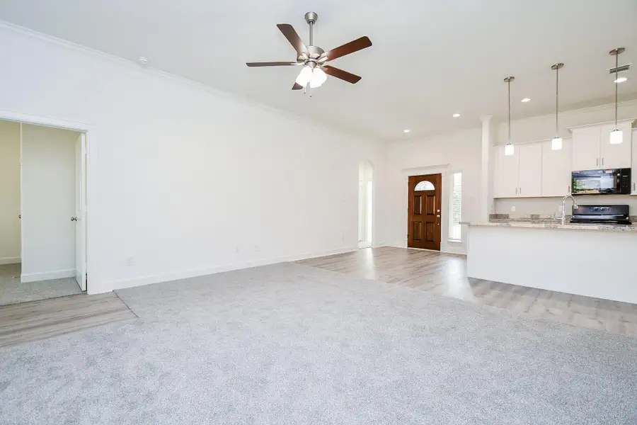 Spacious, unfurnished interior of a new home in , Houston (Image 15). Spacious, unfurnished interior of a new home in , Houston (Image 15).