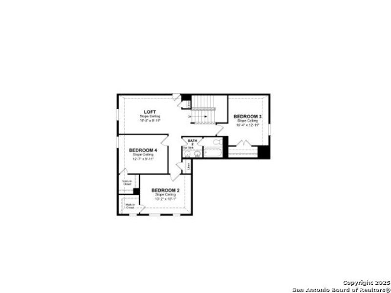 2D floor plan layout of this home in Westridge, San Antonio, TX (Image 2). 2D floor plan layout of this home in Westridge, San Antonio, TX (Image 2).