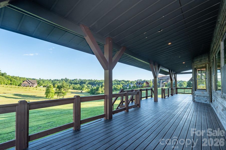Exterior details and patio area of a home in , Blowing Rock (Image 23). Exterior details and patio area of a home in , Blowing Rock (Image 23).