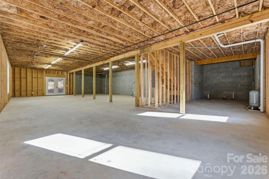 In-progress construction of a new home in , Hendersonville, NC (Image 33).