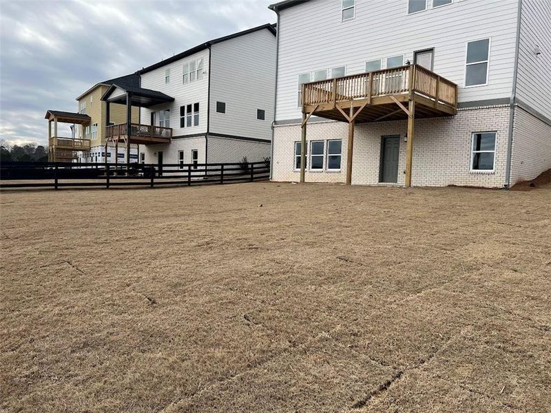 Exterior details and patio area of a home in , Woodstock (Image 19).