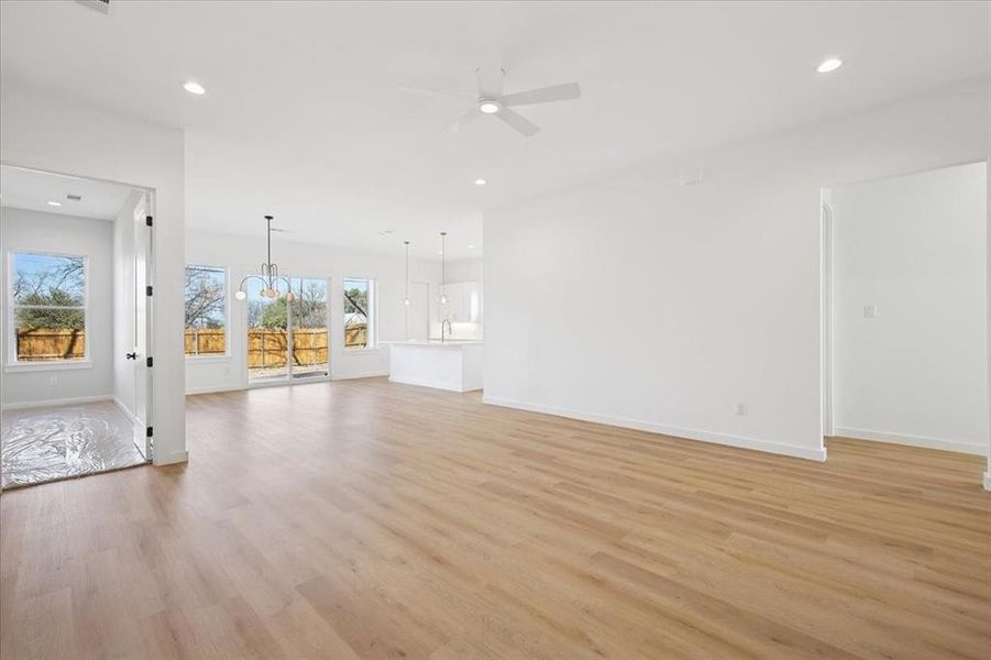 Spacious, unfurnished interior of a new home in , Fort Worth (Image 15). Spacious, unfurnished interior of a new home in , Fort Worth (Image 15).
